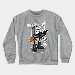 GAME OVER CARTOON Crewneck Sweatshirt